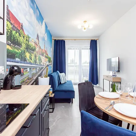 Apartly - Bulvar Z Widokiem Na Odre# Balkon Szczecin