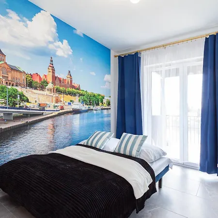 Apartly - Bulvar Z Widokiem Na Odre# Balkon Apartment