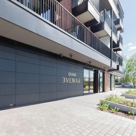Apartly - Bulvar Z Widokiem Na Odre# Balkon アパート *